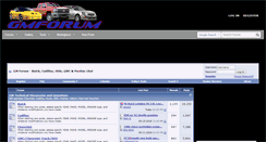 Desktop Screenshot of gmforum.com