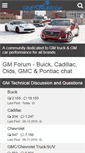 Mobile Screenshot of gmforum.com