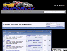 Tablet Screenshot of gmforum.com